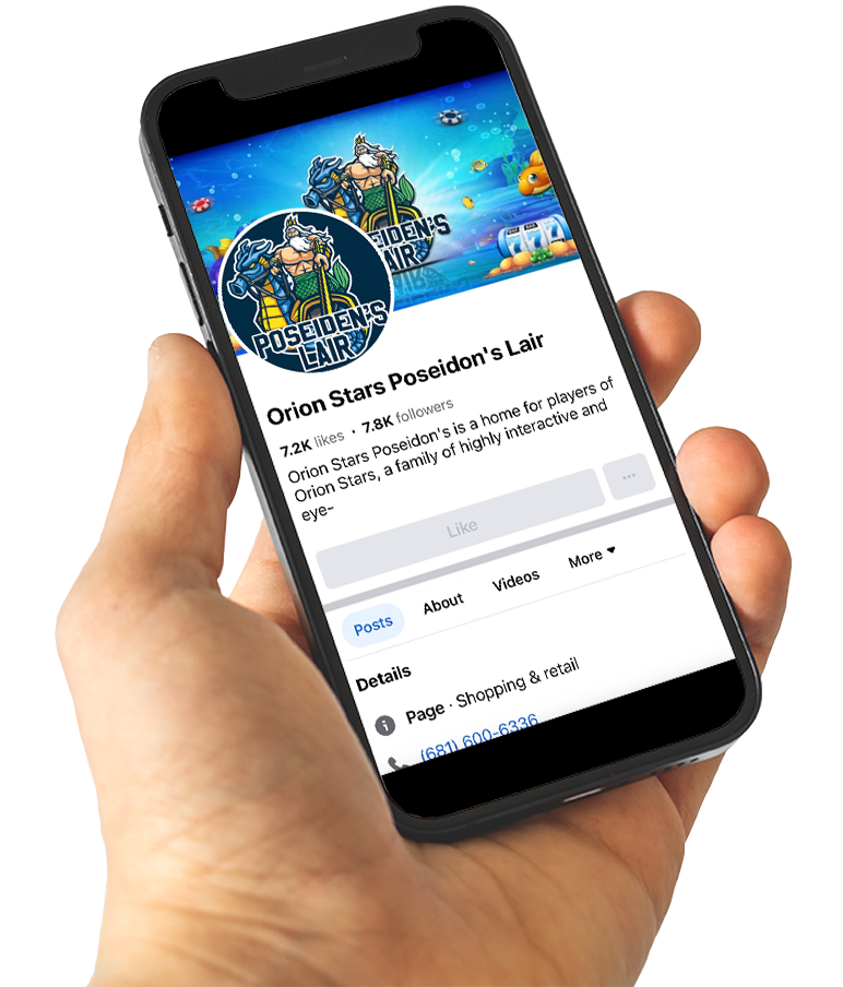 Poseidon's Lair Social Media